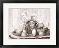 Framed Rustic Elegance I Neutral