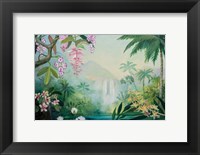 Framed Tropical Falls