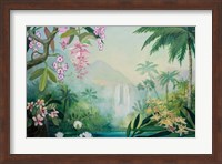 Framed Tropical Falls