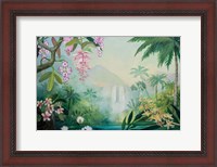 Framed Tropical Falls