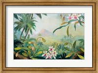 Framed Dreamy Tropics