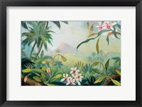 Framed Dreamy Tropics