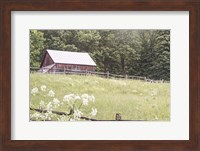Framed Summer Farm I
