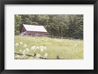 Framed Summer Farm I