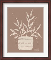 Framed Dreamy Boho Botanical Sketches IX