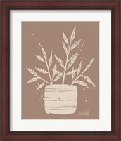 Framed Dreamy Boho Botanical Sketches IX