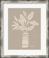 Framed 'Dreamy Boho Botanical Sketches VI' border=