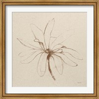 Framed Modern Vintage Floral I