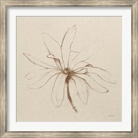 Framed Modern Vintage Floral I