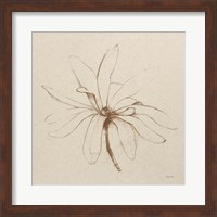 Framed Modern Vintage Floral I