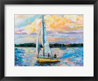 Framed Sunday Sail