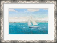 Framed Sailing Into the Blue