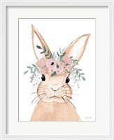 Framed Sweet Rabbit Brown