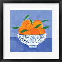 Framed 'Orange Still Life' border=