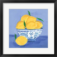 Framed 'Lemon Still Life' border=