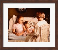 Framed Mother Reading