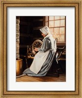 Framed Spinning Wheel