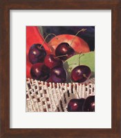 Framed Cherry Basket