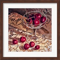 Framed Cherry Champagne