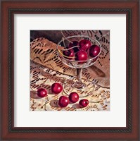 Framed Cherry Champagne