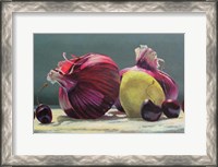 Framed Red Onion