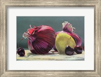 Framed Red Onion