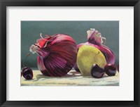 Framed Red Onion