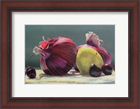 Framed Red Onion