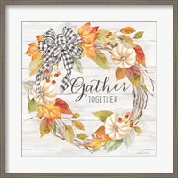 Framed Pumpkin Patch Wreath I-Gather