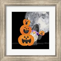 Framed Gnomes of Halloween V-Pumpkins