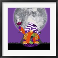 Framed Gnomes of Halloween VI-Wine