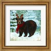 Framed Winterscape I-Bear