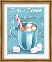 Framed Peppermint Cocoa I-Cup of Cheer