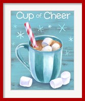 Framed Peppermint Cocoa I-Cup of Cheer