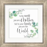 Framed Mother's Day Eucalyptus II-The World