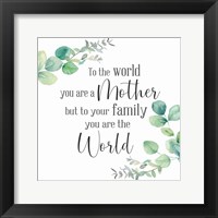 Framed Mother's Day Eucalyptus II-The World