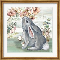 Framed Farmhouse Bunny III