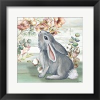 Farmhouse Bunny III Framed Print