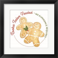 Framed Home Cooked Christmas III-Cookie Testers
