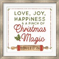 Framed Home Cooked Christmas VII-Christmas Magic
