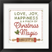 Home Cooked Christmas VII-Christmas Magic Framed Print