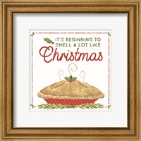 Framed 'Home Cooked Christmas VIII-A Lot Like Christmas' border=