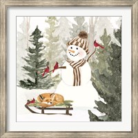 Framed Christmas in the Woods IV