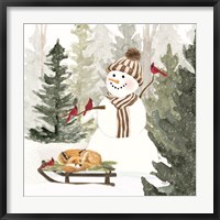 Framed Christmas in the Woods IV