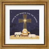 Framed Come Let Us Adore Him IV-Reason for the Season