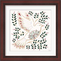 Framed 'Holiday Sparkle VIII' border=