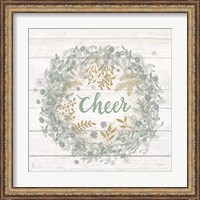 Framed 'Frosty Cheer Sage' border=