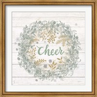 Framed Frosty Cheer Sage