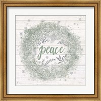 Framed Frosty Peace Sage Silver