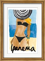 Framed Ipanema Girl